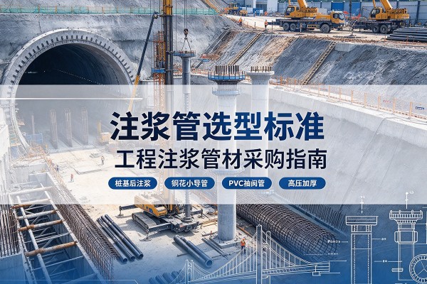 三江注浆管选型标准