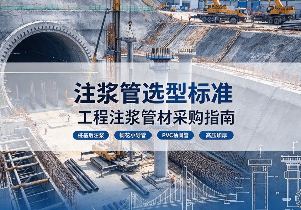 三江注浆管选型标准